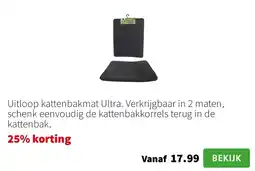 Intratuin Uitloop kattenbakmat Ultra aanbieding