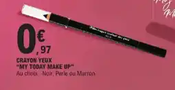 E.Leclerc Crayon yeux my today make up aanbieding