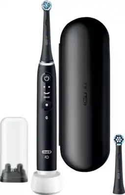 Coolblue Oral-B iO 6N Noir + iO Gentle Care Brossette Supplémentaire aanbieding