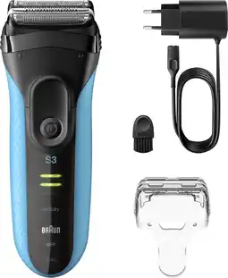 Coolblue Braun Series 3+ 3040S Bleu aanbieding
