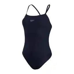 Decathlon Speedo Womens Eco Endurance+ Thinstrap True Navy aanbieding
