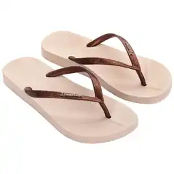 Decathlon Ipanema Ipanema Teenslippers Ipanema Anatomic Tan DAMES BEIGE aanbieding
