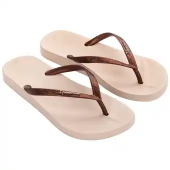 Decathlon Ipanema Ipanema Teenslippers Ipanema Anatomic Tan DAMES BEIGE aanbieding