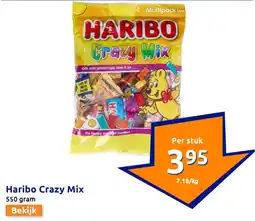 Action Haribo Crazy Mix aanbieding