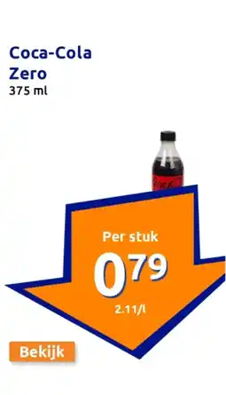 Action Coca-Cola Zero 375 ml aanbieding