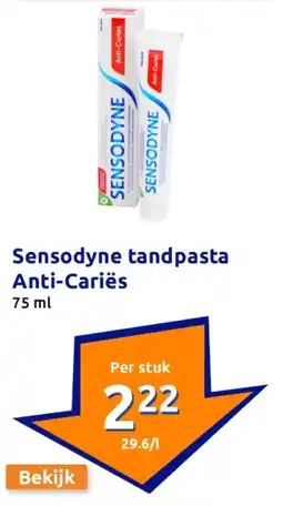 Action Sensodyne tandpasta Anti-Cariës aanbieding