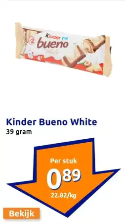 Action Kinder Bueno White aanbieding