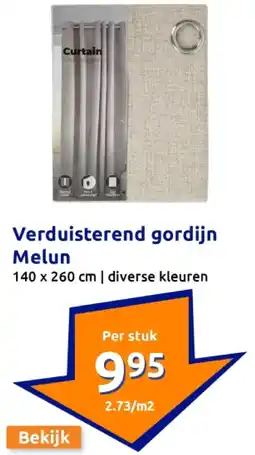 Action Verduisterend gordijn Melun aanbieding