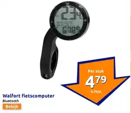 Action Walfort fietscomputer aanbieding