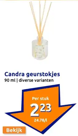 Action Candra geurstokjes aanbieding
