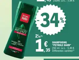 E.Leclerc Petrole hahn shampooing aanbieding