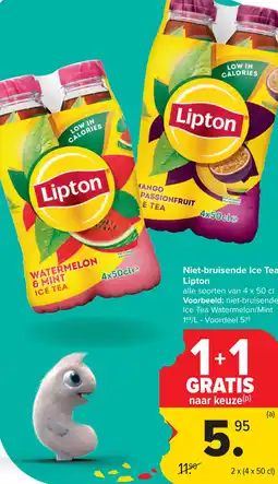 Carrefour Lipton Niet-bruisende Ice Tea aanbieding