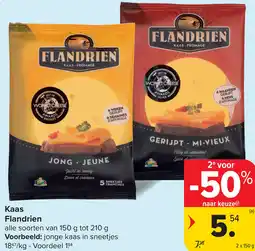 Carrefour Flandrien kaas aanbieding