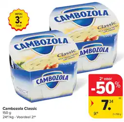 Carrefour Cambozola Classic aanbieding