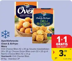 Carrefour Mora Aperitiefsnacks Oven & Airfryer aanbieding