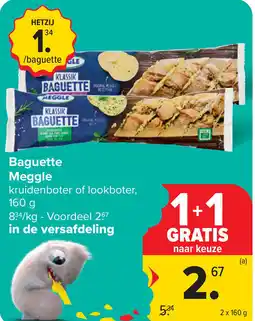Carrefour Meggle Baguette aanbieding