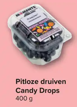 Carrefour Pitloze druiven Candy Drops aanbieding