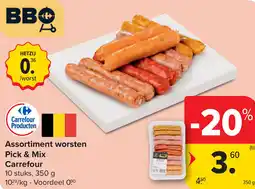 Carrefour Assortiment worsten Pick & Mix Carrefour aanbieding