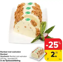 Carrefour Rambol met walnoten aanbieding