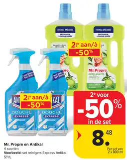 Carrefour Mr. Propre en Antikal aanbieding