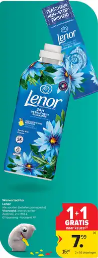 Carrefour Lenor Wasverzachter aanbieding