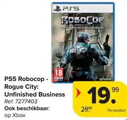Carrefour PS5 Robocop - Rogue City: Unfinished Business aanbieding