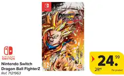 Carrefour Nintendo Switch Dragon Ball FighterZ aanbieding