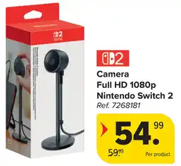 Carrefour Camera Full HD 1080p Nintendo Switch 2 aanbieding