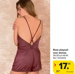 Carrefour Envie Roze playsuit voor dames aanbieding