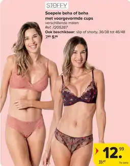 Carrefour Steffy Soepele beha of beha met voorgevormde cups aanbieding