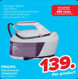 Carrefour Philips Stoomcentrale PSG6020/30 aanbieding
