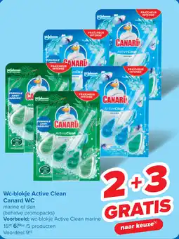 Carrefour Canard WC Wc-blokje Active Clean aanbieding