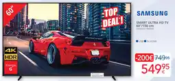 Eldi SAMSUNG SMART ULTRA HD TV 60"/150 cm UE60DU7190XXN aanbieding