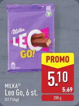 ALDI Milka Leo Go aanbieding