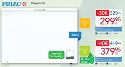 Eldi FRIAC Diepvriezer BDV3022 aanbieding
