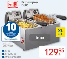 Eldi Fritel Frituurpan DUO aanbieding