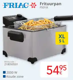 Eldi FRIAC Frituurpan F501IX aanbieding
