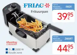 Eldi FRIAC Frituurpan F301IX aanbieding