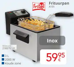 Eldi Fritel Frituurpan A101 aanbieding