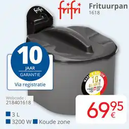 Eldi Frifi Frituurpan 1618 aanbieding