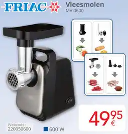 Eldi FRIAC Vleesmolen MV 0600 aanbieding