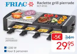 Eldi FRIAC Raclette grill pierrade RCP-8550 aanbieding