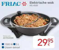 Eldi FRIAC Elektrische wok WE-4500 aanbieding