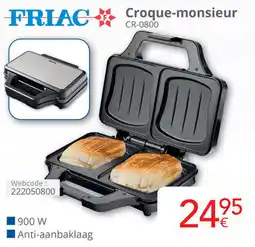 Eldi FRIAC Croque-monsieur aanbieding