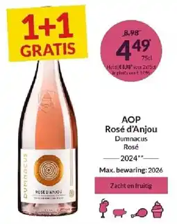 Intermarché AOP Rosé d'Anjou aanbieding