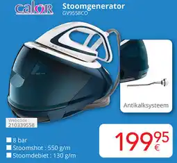 Eldi Calor Stoomgenerator GV9558CO aanbieding