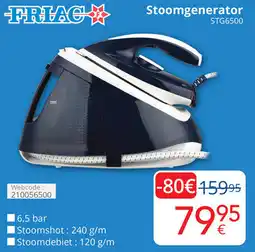 Eldi FRIAC Stoomgenerator STG6500 aanbieding
