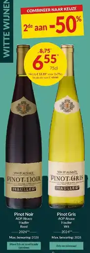 Intermarché Pinot Gris + Pinot Noir aanbieding