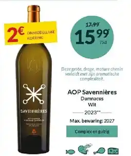 Intermarché AOP Savennières aanbieding