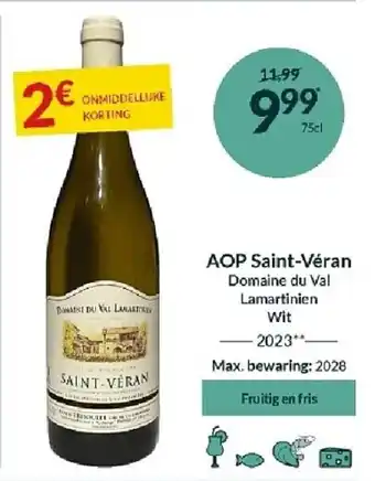 Intermarché AOP Saint-Véran aanbieding